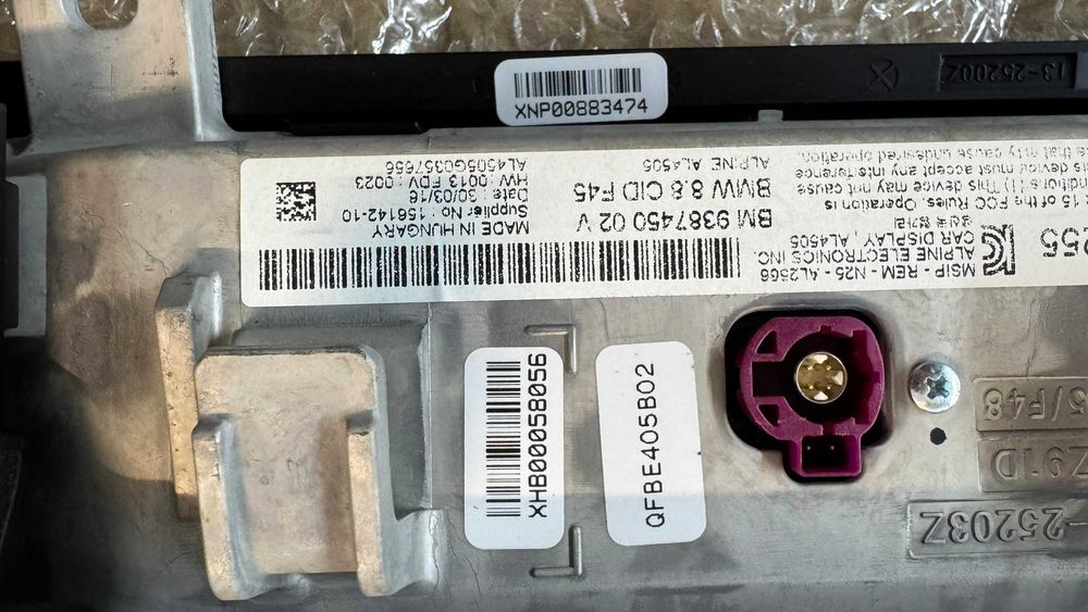 Монитор Дисплей 8.8'' BMW F45