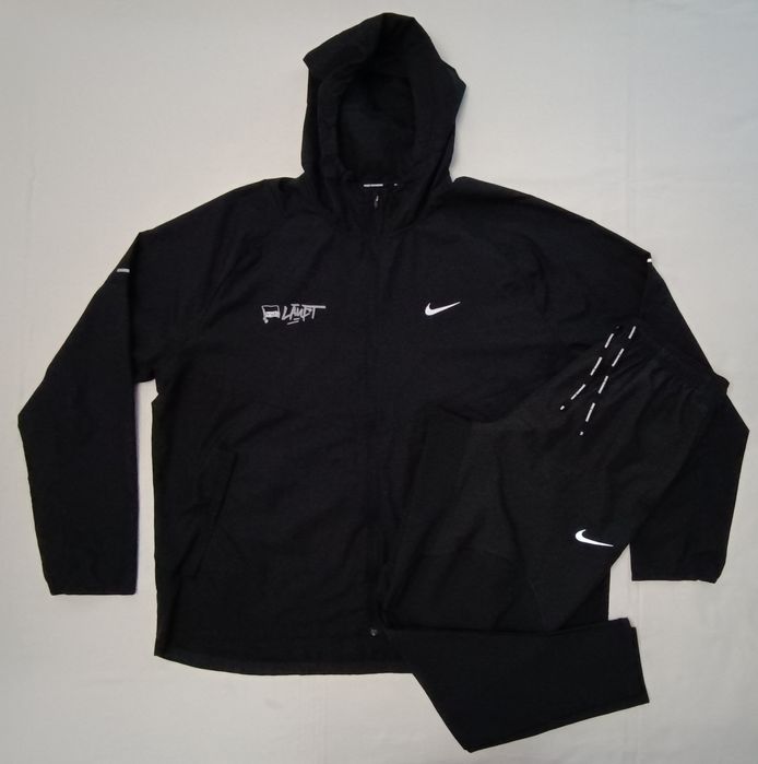 Nike DRI-FIT Repel Tracksuit оригинален екип L Найк комплект горнище и долнище спорт черен