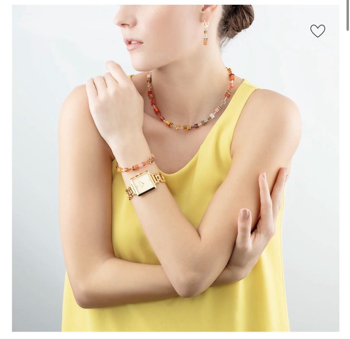 Златист часовник COEUR DE LION