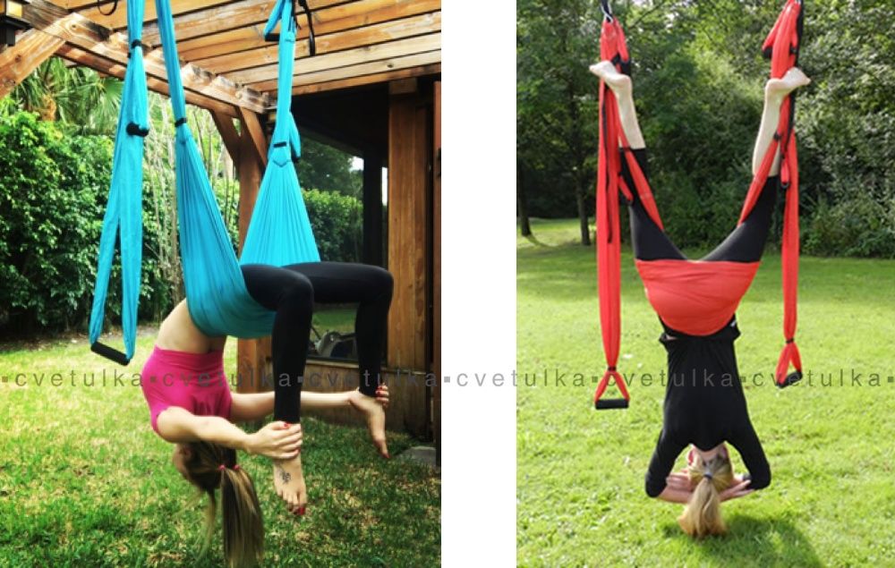 Нова Люлка за въздушна йога * Хамак за йога флай * Комплект * lyly.one
