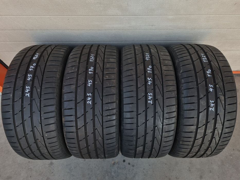 Летни гуми 4 броя HANKOOK Ventus S1 Evo2 245 45 R17 дот 1321