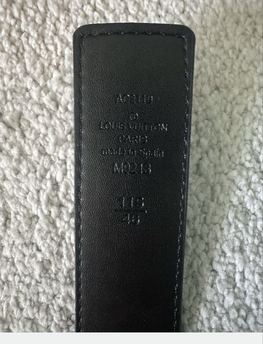 Louis Vuitton колан 115 см – пълен комплект, отлично състояние