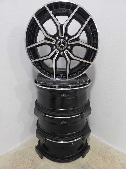 Jante 19 OEM Mercedes AMG Vito Viano V Class CLA EQA EQB senzori presiune roti 5x112 66.6 7.5J et 53
