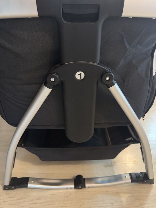 Кошара с падвижна страна Chipolino Baby boss, Тъмносива