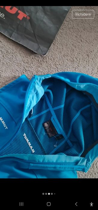 Vand jacheta fleece si vesta Mammut S