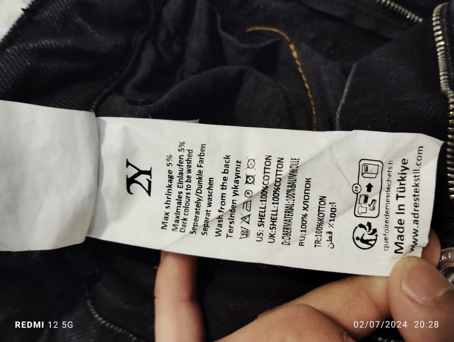 Turetskiy shim yangi, denim's journey