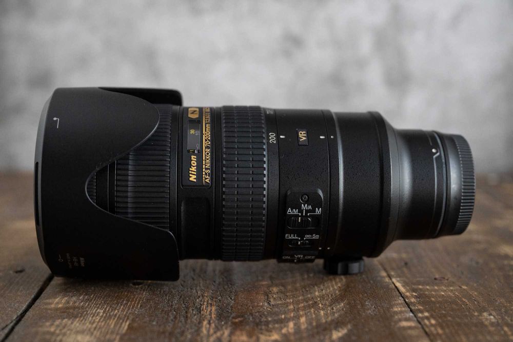 Nikkor 70-200mm f/2.8G ED VR II