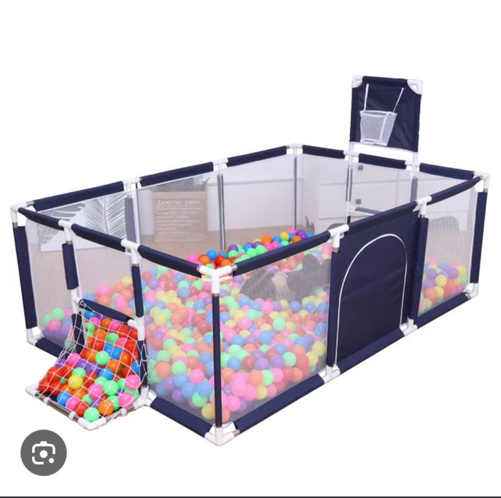 Кошара за игра синя