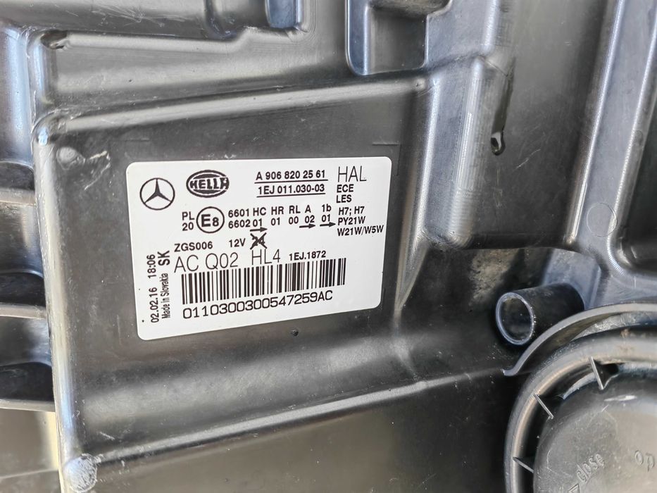 Фар Mercedes Sprinter 2013-18г. Ляв / Фар Мерцедес Спринтер Оригинален