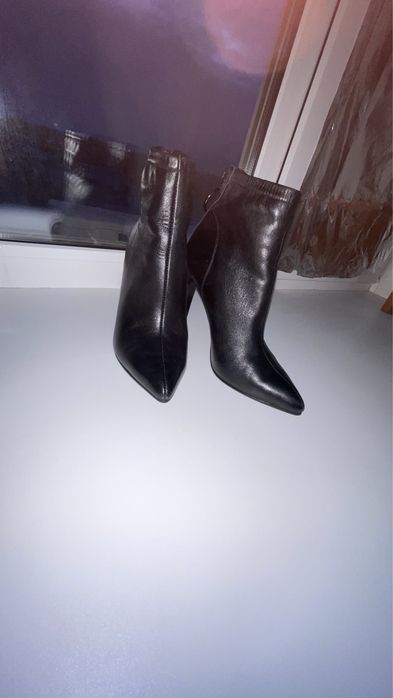 Ботильоны кожа