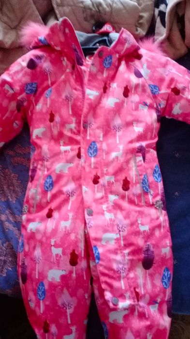 Комбинезон зимний для девочек