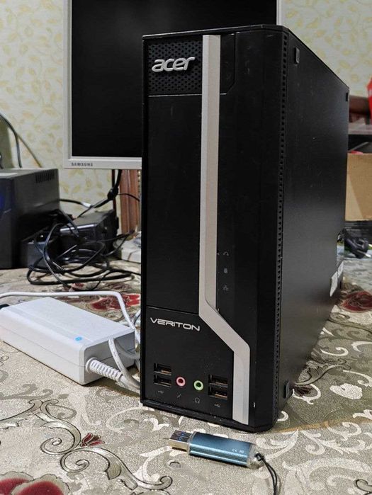 Продам компактный офисный кейс Core i3 10100 ram 8/ ssd 250
