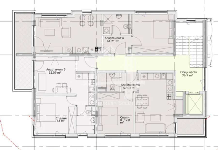 Продава се Двустаен апартамент в София, Левски - 75 кв.м за 1599 €/кв.м - Снимка #1