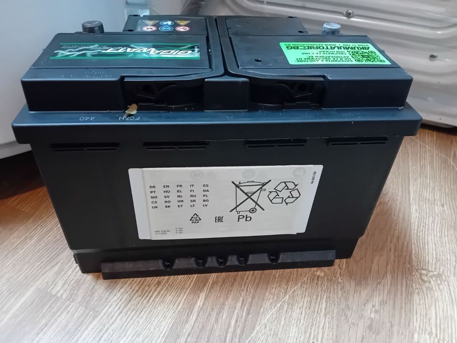 Чисто нов акумулатор за кола