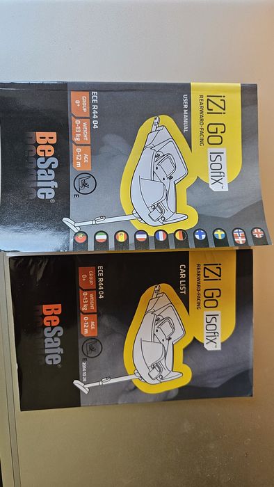 Столче за кола BeSafe iZi Go (0-13 кг) + Isofix база