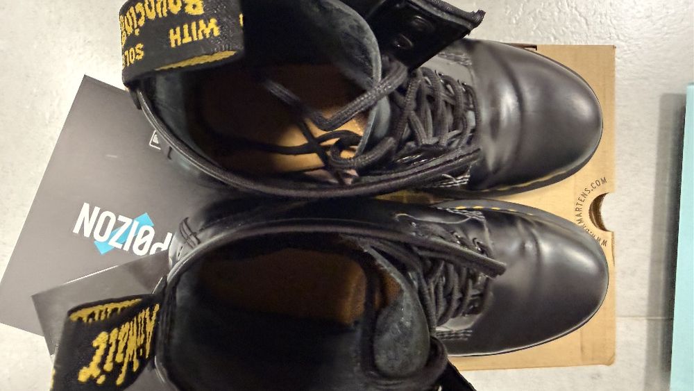 Кожаные ботинки dr.martens 1460 smooth