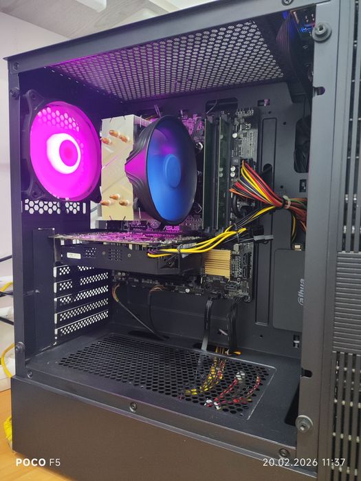 Шустрый игровой компьютер (кейс) DDR4 на i5