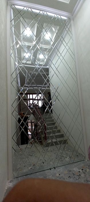 Зеркала на заказ (Ромбики мозаики)