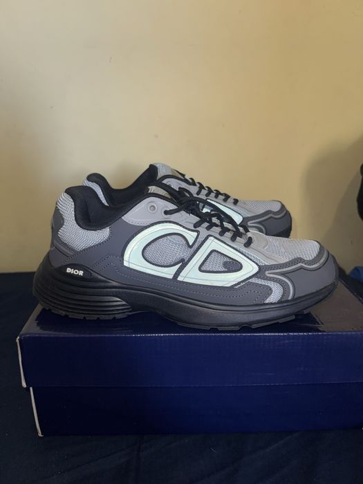 Dior b30 gray black reflective
