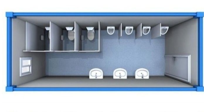 домик с колёсами
