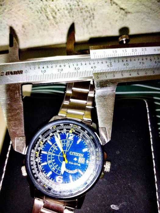 Ceas Citizen Nighthawk, Eco-Drive, 42mm, nou