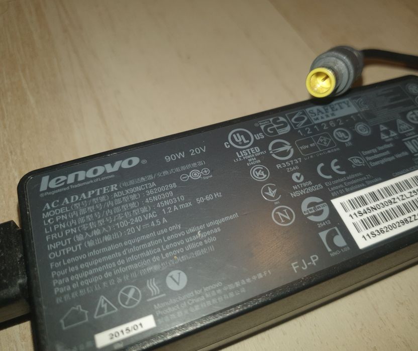 Incarcator alimentator Lenovo original 90W 20v 4.5a ADLX90NCT3A