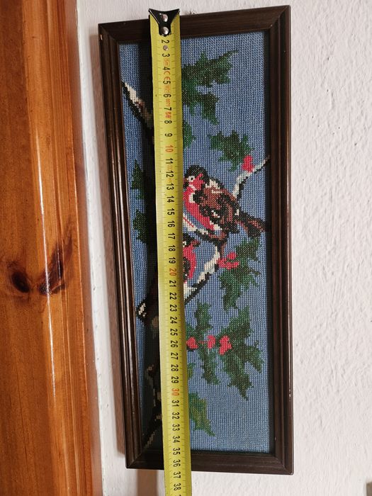 Гоблени 2 броя - Исус Христос и птици