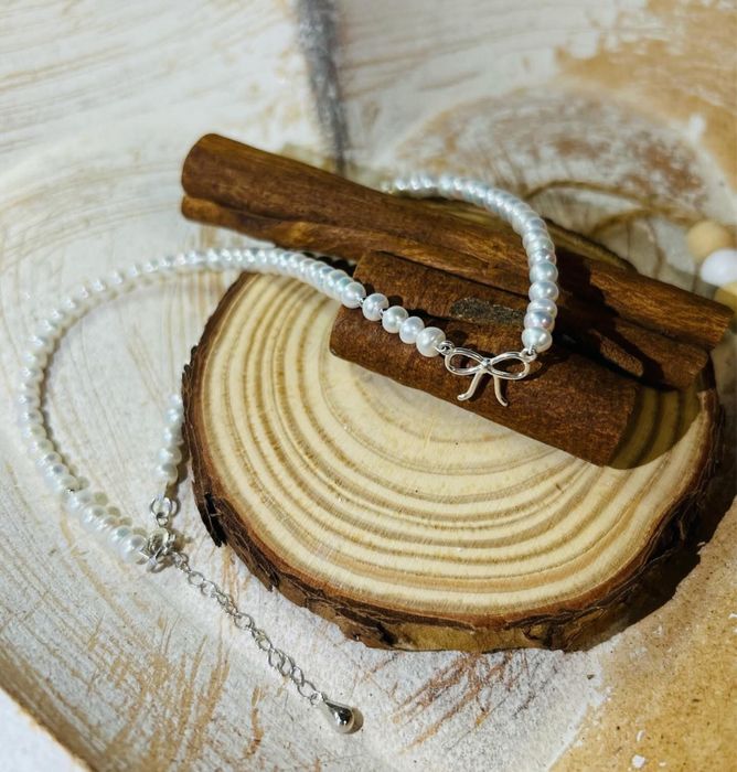 Colier perle cultura si fundita