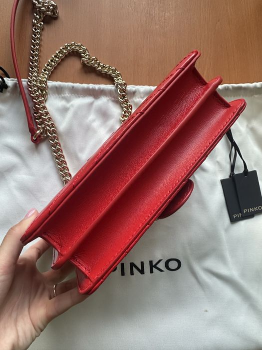Чанта Pinko Love Mini Nappa