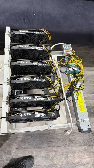 2xMining rigs/Копачки 3060ti no LHR