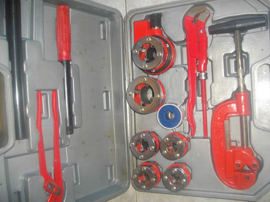 Резбонарезна 3/8-1 1/4 Винтонарезка Пневматичен Голям Такер 60мм Пирон