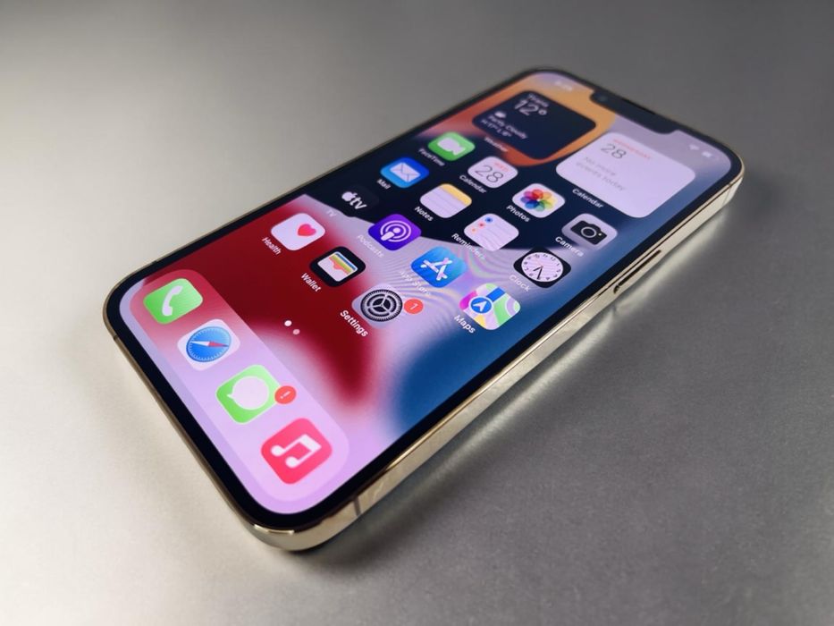 Apple iPhone 13 Pro Max 128GB Gold Перфектен! Гаранция!
