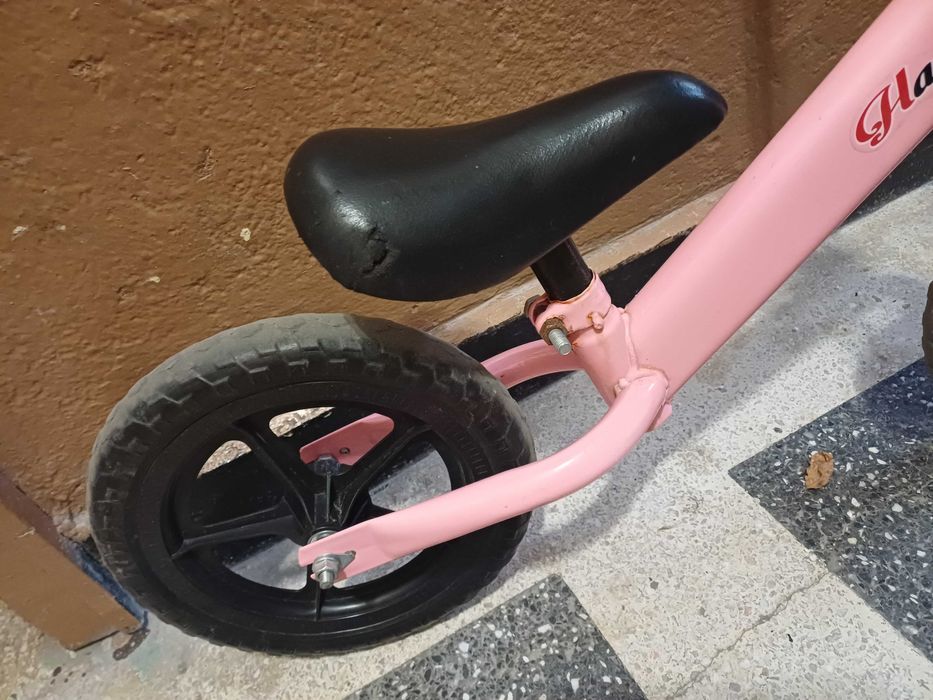 Баланс колело happybaby. Розово