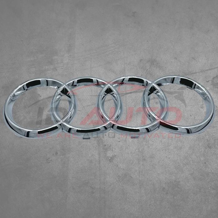 Емблема предна или задна за Ауди Audi A3, Q7, A5, A4, A6, A7 A8,  хром