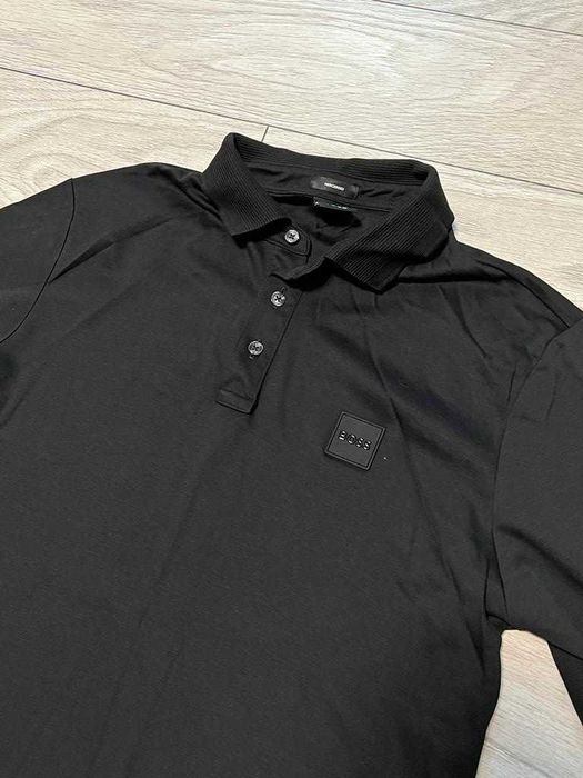 Bluza cu guler Hugo Boss, originala, marimea M