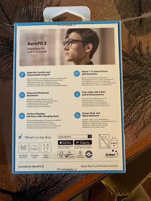 Casti Wireless Anker Soundcore AeroFit 2