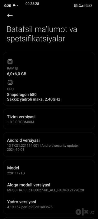 Redmi note 11 128 gb