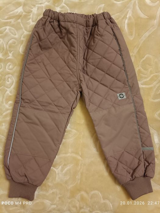 Pantaloni termici Mikk-line mărime 98