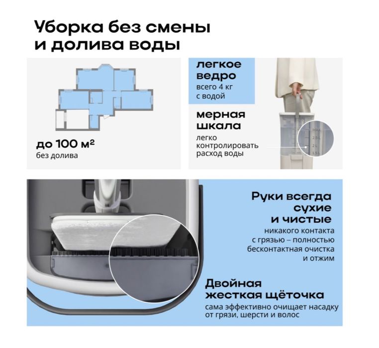 Комплект для уборки Zetter