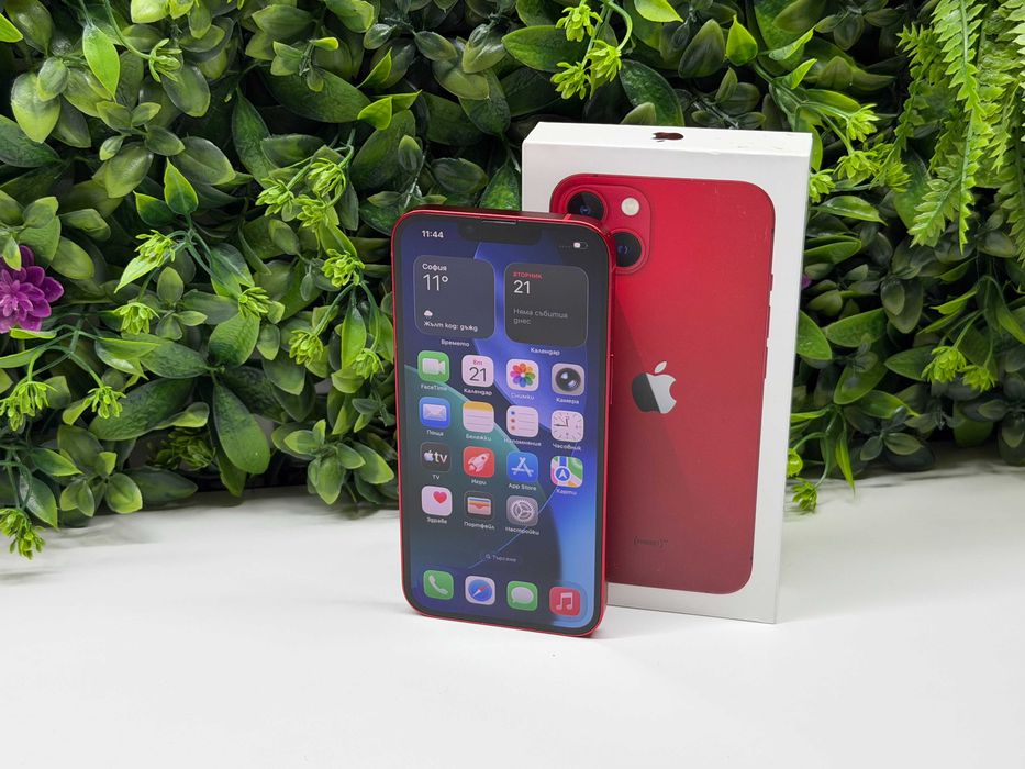 ! ТоП ! iPhone 13 128GB 100% батерия Red Гаранция 39722