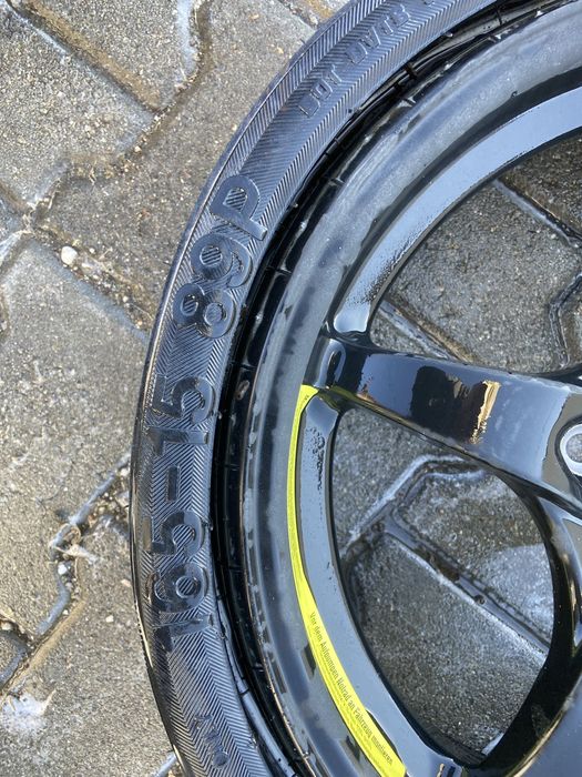 Патерица -резервна бандажна джанта с гума Мерцедес 15 цола