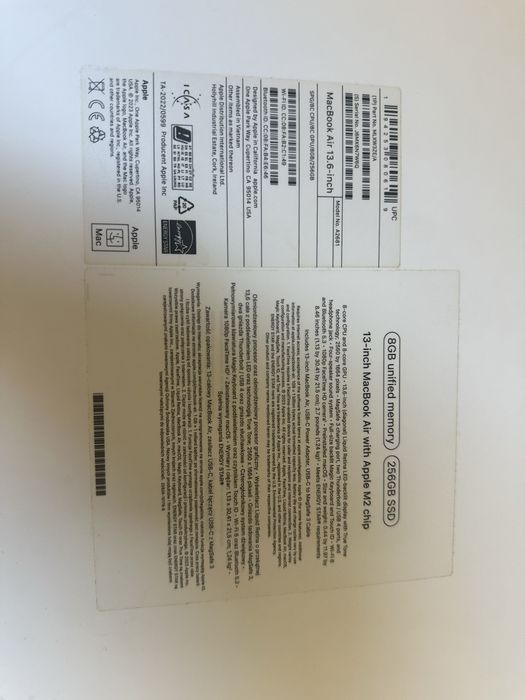 MacBook Air m2 Apple в Гаранция!!!