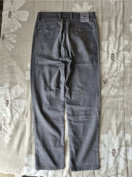 Pantaloni Bărbați Il Granchio Luxury Blu, Gri Închis, 46 IT (W30)