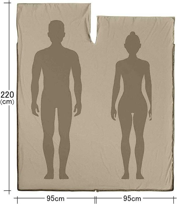 Willnorn Подплата за спален чувал чаршафи за пътуване и чувал за спане