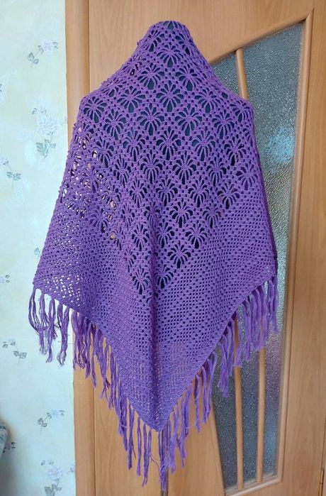 Продам шали ажурные ручной работы