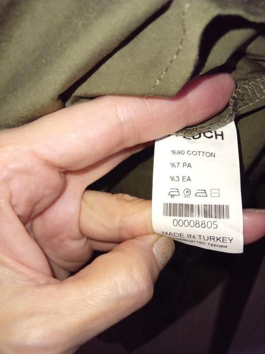 Платье женское. Оливковый цвет.