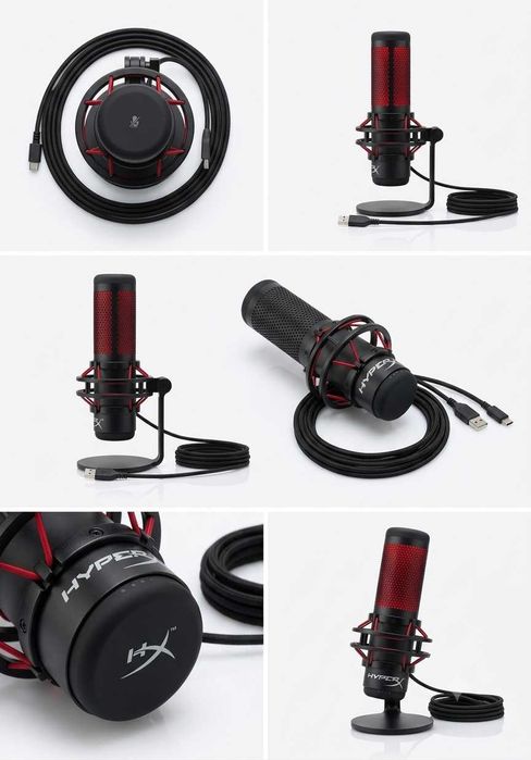 HyperX QuadCast игровой микрофон б/у