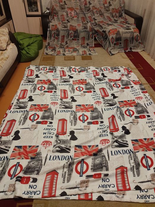 Продаю шторы и тюль. Комплект