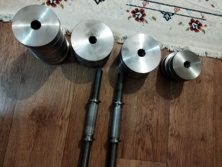 Гантели разборные