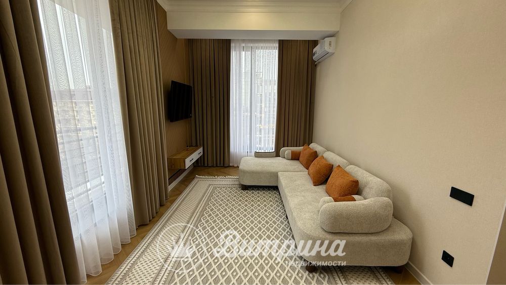 ЖК Sayram Tower, 4-х комнатная  квартира с ремонтом